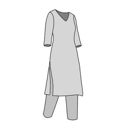 Kurti set stitching