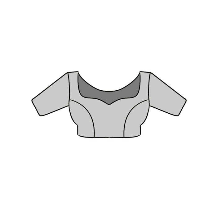 Princess cut blouse (Base) Stitching